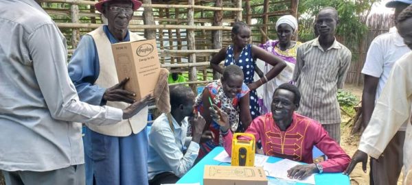Radios distribution in Nyal and Ganyliel
